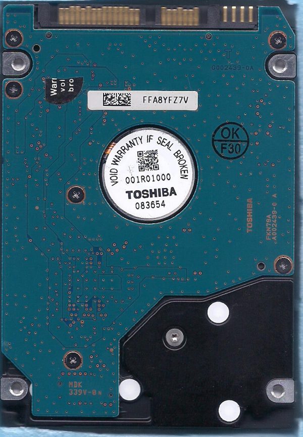 Toshiba MK5055GSX 500GB HDD2H21 29DJF27JS Donor Hard Drive Price for